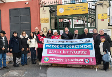TYS’den İtalyan Lisesi Öğretmenlerine Destek!