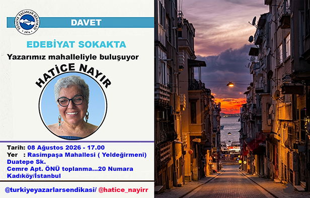 EDEBİYAT SOKAKTA…